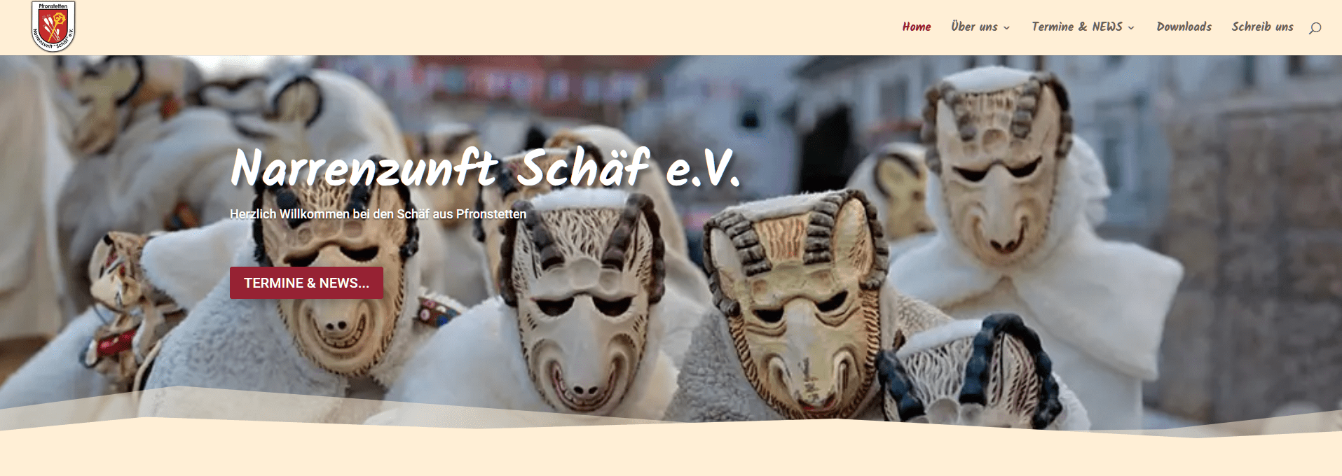 Screenshot der neuen Webseite von der Narrenzunft Schäf e.V. Pfronstetten 2025-05-09 211509 Screenshot der neuen Webseite von der Narrenzunft Schäf e.V. Pfronstetten 2025-05-09 211509